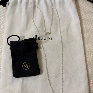 NWOT Mejuri 22” Silver Delicate Cable Chain